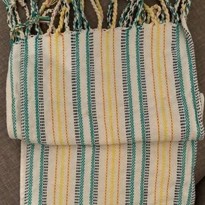 Striped table runner 14x64